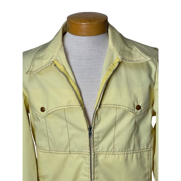 1970s mens water repellent windbreaker western style by Manstyle Size 40 - Picture 3 of 9